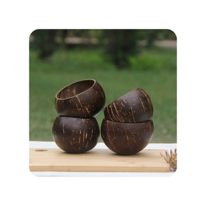 Bol en coque de noix de coco le plus recherché pour des unités de stockage artisanales uniques et des lignes de matériel professionnel pour la restauration - Product Image 2