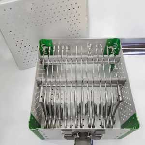 Set de forceps d'arthroscopie Salaar Industry certifié CE, classe I, stérilisation, boîte en aluminium, manuel, réutilisable, orthopédie allemande - Product Image 1