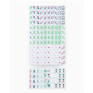 Tuiles de Mahjong en Acrylique 160 Cartes Thème Noël Rouge Idée Cadeau de Jeu Durable - Product Image 6