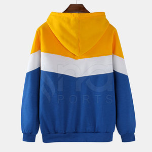 เสื้อฮู้ดดี้ผู้ชายสไตล์สตรีท MOQ ต่ำ ผ้าเนื้อนุ่ม สวมใส่สบาย พร้อมผ้าฟลีซบุด้านใน - Product Image 3