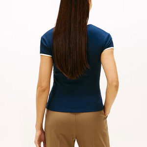 T-shirt col rond pour femme, imprimé, haute qualité, dernier style, vente chaude, t-shirts d'été pour femme - Product Image 2