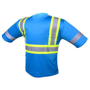 Chaleco de Seguridad Reflectante con Serigrafía, Detección de Agujas, Franjas Negras, Amarillas y Plateadas, para Adultos, Unisex, Material de Poliéster - Product Image 5