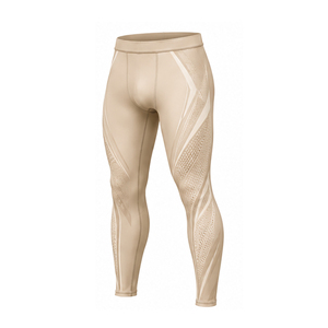 <b>Men</b> Athletic <b>Compression</b> Pants Custom Logo Quick Dry Sports <b>Leggings</b> High Stretch Gym Fitness Running Workout Training Tights - Product Image 5