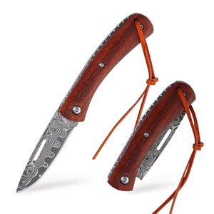 <span class=keywords><strong>Cuchillos</strong></span> Plegables de Bolsillo OEM de Acero Inoxidable de Alta Calidad con Mango de Madera, Ligeros y con Filo Afilado a Precio Económico - Product Image 3