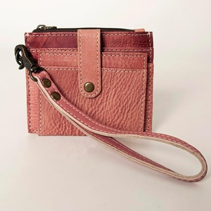 Customized Genuine Leather Wallet with Card Holder & Money Credit Debit Case Zipper Coin <b>Purse</b> for Men & Women - Product Image 1
