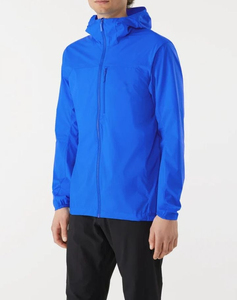 Chaqueta Softshell Negra para Hombre con Capucha, Impermeable, con Cierre de Cremallera, para Invierno y Actividades al Aire Libre - Product Image 2