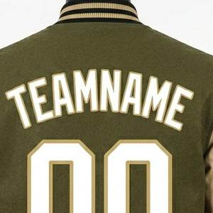 Custom Chenille Patches <b>Varsity</b> <b>Jacket</b> Outdoor Winter Men <b>Vintage</b> Street Wear College Letterman Baseball <b>Jackets</b> - Product Image 6