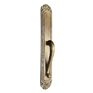 Poignée de porte de luxe en laiton antique, style Versailles, moderne et grandiose |   Poignée de porte d'entrée principale durable pour usage extérieur en hôtel - Product Image 1