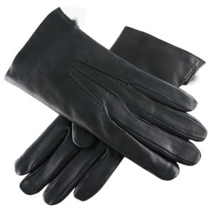 Gants de conduite unisexes en cuir véritable, respirants, doux, design luxueux, sangle de poignet réglable, toutes saisons, logo personnalisé, marque OEM - Product Image 4