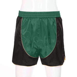Shorts techniques en nylon avec logo personnalisé, coupe confortable, design athlétique pour les activités d'entraînement et le confort quotidien - Product Image 2