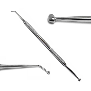 Instrument de dentisterie en acier inoxydable de qualité chirurgicale pour le compactage des composites et de l'amalgame en dentisterie restauratrice - Product Image 5