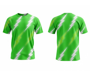 เสื้อยืดแบบซับลิเมชั่นสั่งทำจำนวนมาก |   ไซส์ผู้ชาย ผู้หญิง และเยาวชน |   ชุดกีฬาฝึกซ้อมน้ำหนักเบา แห้งเร็ว - Product Image 5