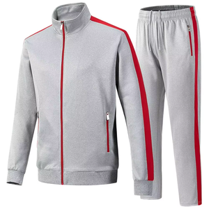 Conjunto Deportivo de Alta Calidad para Hombre, Diseño Personalizado con Logotipo OEM ODM, Chaqueta con Cremallera para Gimnasio, Entrenamiento, Running, Jogging, Ropa Deportiva - Product Image 4