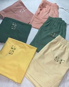 Pantalones Cortos Casuales de Moda para Hombre, Cintura Alta con Cordón, Diseño Personalizado, Secado Rápido, Transpirables, 100% Algodón Canvas, Fabricante OEM - Product Image 3