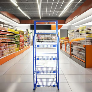 Estante de exhibición de fichas para punto de venta al por menor estante de exhibición de fichas fabricado a medida para la sección de alimentos - Product Image 1