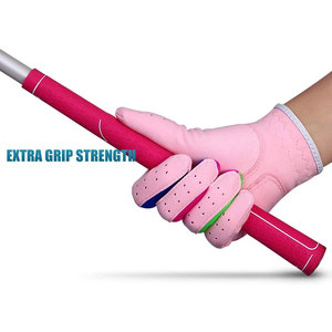 Guantes de golf premium para niños, diseño transpirable de tela colorida para niños y niñas, adecuados para mano izquierda y derecha - Product Image 3