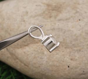 Venta al por Mayor de Colgantes de Plata de Ley 925 con Baño de Platino y Piedra Ojo de Tigre Rosa, Fabricante de Joyería, Precio al por Mayor - Product Image 4