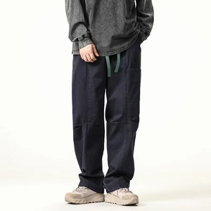 Solid Trader Durable Quality Soft Fabric Relaxed Fit Four Season Trendy Streetwear Fashion Bottom Wear For Boys Cargo <b>Pants</b> - Product Image 3