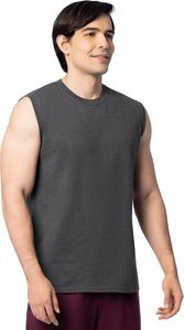 Camiseta de manga larga para hombre, color gris sólido, cuello redondo, informal, transpirable, 100% algodón, ecológica - Product Image 5