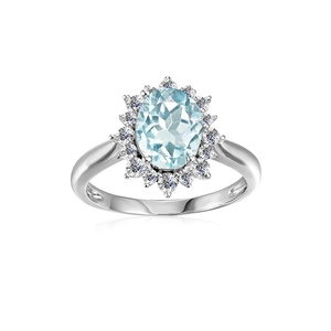 Argent-pendientes de plata de primera ley y Topacio azul para mujer, aretes, plata esterlina 925, Gema natural, Estilo vintage, <span class=keywords><strong>2022</strong></span> - Product Image 2