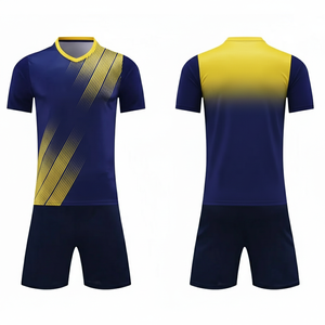 Uniforme de Fútbol de Tela Interlock Resistente, Diseño Personalizado, Jersey de Fútbol Sublimado, Conjunto Completo, Ropa Deportiva de Entrenamiento para Hombre - Product Image 6