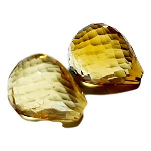 Piedra preciosa citrino Natural cortada en forma de lágrima facetada a mano de Color medio, piedras preciosas sueltas basadas en pedidos personalizados de alta calidad para joyería - Product Image 5