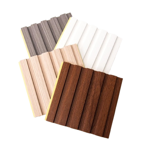 Modern Waterproof WPC <b>Wall</b> Panels for Homes Hotels Commercial Buildings with Seamless <b>Vinyl</b> Film Coating - Product Image 2