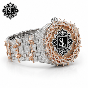 Montre de luxe en acier inoxydable et quartz pour la Saint-Valentin ou les fêtes de Noël, idéale pour la vente en gros - Product Image 4