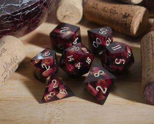 Supreme Handmade Fusion Waterproof Gaming Dice Exclusive Resin Timber Infused Wooden Dice Baptism Collectors Edition - Product Image 2