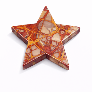 Pierre de jaspe Noreena sculptée en étoile pour la décoration Feng Shui, l'amour, la guérison, la méditation, l'énergie Reiki - Fournisseur en gros - Product Image 1