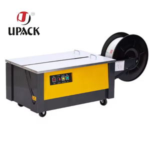 Machine de cerclage semi-automatique à table basse standard |   Machine à cerclage de cartons en sangles PP, modèle standard à table basse - Product Image 2