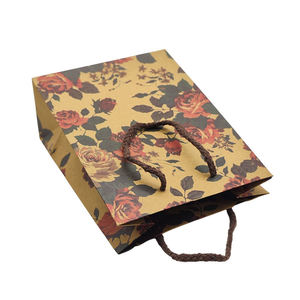 Custom Logo Kraft Paper Bags for Shoes & <b>Small</b> Business Packaging - Product Image 4