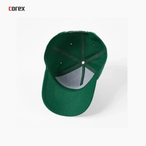 Casquette de baseball personnalisée avec logo, 5 panneaux, structure A-Frame, en coton, pour printemps/été, unie, avec fermeture snapback, pour hommes et femmes, en satin 3D, pour l'extérieur - Product Image 2