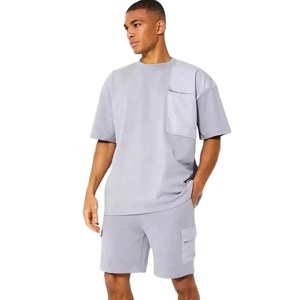 Ensembles Courts Homme en Gros Personnalisables avec Logo – Jersey Spandex/Coton Respirant – Vêtements d'Été 240 GSM – Couleur Unie – Qualité Supérieure - Product Image 6