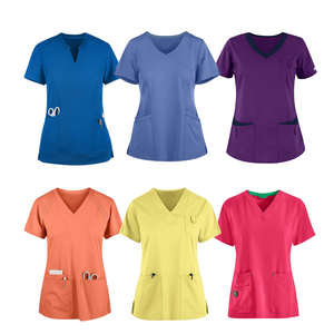SAOMAI FMF Usine Personnalisable Femmes Scrubs Médicaux Top Shirt Uniformes D'hôpital ODM/OEM Options Disponibles Offre Spéciale - Product Image 6