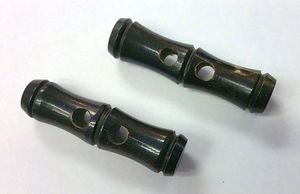 Botón de Cuerno de Búfalo Natural Pulido y Hecho a Mano con Cierre de Palanca para Ropa de Diseñador, Suéteres y Chaquetas - Product Image 3