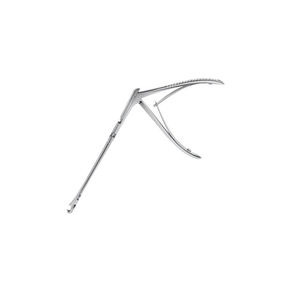 Stainless Steel ENT Surgical Tools Hajek Manual Punch with 3mm Bite 155mm Shoulder Length Upward Cutting By <b>Blush</b> Surgical - Product Image 3