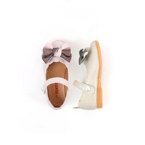 Zapatos de Vestir con Lazo Estilo Coreano OZKIZ para Niñas de 2 a 6 Años, Moda Infantil de Tela de Algodón para Primavera/Otoño, Venta al Por Mayor - Product Image 1