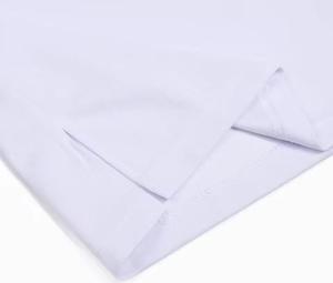 T-shirt blanc à manches courtes pour homme, col rond, avec bordure noire, coupe classique, décontracté, respirant, imprimé par sublimation, en coton tricoté - Product Image 4