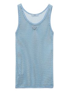 Camiseta sin mangas unisex de punto con cuello redondo y ribete en contraste, top corto transpirable informal para verano - Product Image 5