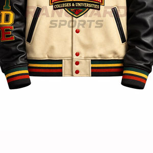 Chaqueta ligera para hombre estilo HBCU, cómoda y personalizada, chaqueta universitaria, chaqueta de colegio, chaqueta varsity hecha a medida. - Product Image 6