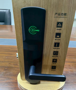 アルミ合金製インテリジェントキーレス電子デジタルRFIDカードドアロック（スマートホテルドアロックシステム用、ソフトウェア付き） - Product Image 3
