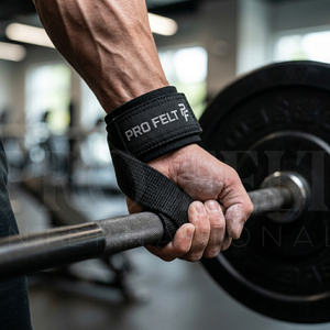 Sangles de musculation unisexes rembourrées en néoprène avec support de poignet pour haltérophilie, musculation, powerlifting et entraînement en salle de sport - Product Image 3