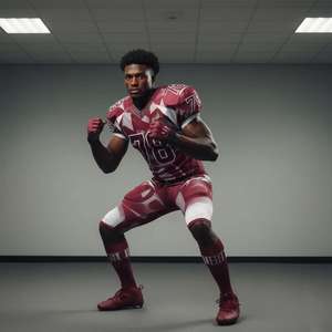 ชุดอเมริกันฟุตบอลแบบปรับแต่งได้ ชุดยูนิฟอร์มส่วนตัว - Product Image 3