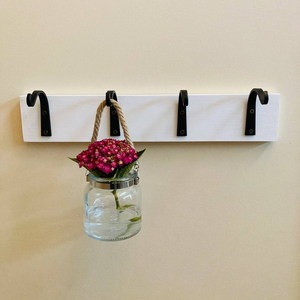 Premium Black Metal Wall <b>Hooks</b> Durable Bathroom & <b>Kitchen</b> Hanger for Easy Strong & Affordable Home Organizer - Product Image 3