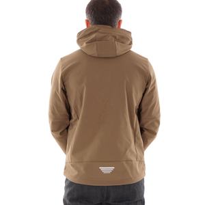 Vestes softshell d'hiver pour hommes, légères, confortables, protection intégrée, conçues pour l'escalade, l'alpinisme, la vie en plein air, haut actif à carreaux - Product Image 4