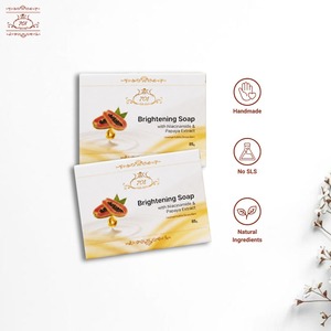 Savon en barre transparent 701 enrichi en glycérine, niacinamide et extrait de papaye. Pour tous types de peau, éclaircit en douceur, revitalise, durée de conservation de 3 ans - Product Image 5