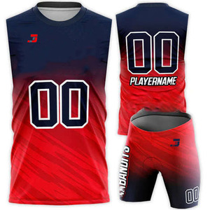 Direct Factory Made Low Price Flag Football Uniforms Polyester Mesh Custom Team Kit Jersey for men - Product Image 4