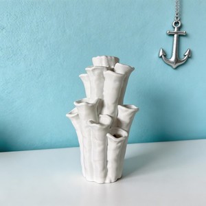 Jarrón de Cerámica Moderno Personalizable al por Mayor, Blanco Mate, de 8-16 Pulgadas, Diseño Exquisito y Duradero - Product Image 6