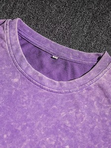 เสื้อยืดคุณภาพสูง ซักกรด 100% ผ้าฝ้าย ทรงโอเวอร์ไซส์ สตรีทแวร์ พิมพ์ลายซิลค์สกรีนเนื้อนุ่ม สวมใส่สบาย คอกลม สำหรับผู้ชาย - Product Image 6